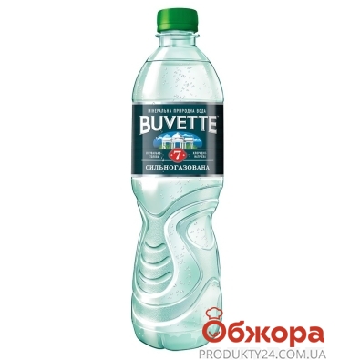 Вода мінеральна Buvette 0,5л N7 газ – ІМ «Обжора»