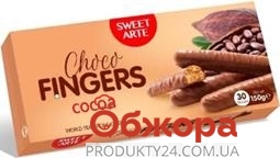 Печенье Sweet art  Choco fingers какао, 150 г – ІМ «Обжора»
