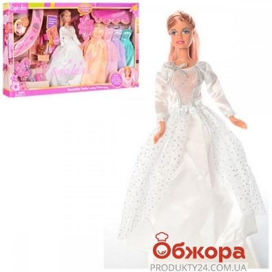 Кукла с гардеробом, DEFA 6073B, 62-32,5-6 см – ИМ «Обжора»