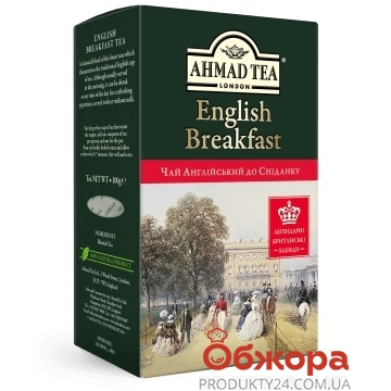 Чай "Британская Империя" "Ахмад", 100 г – ИМ «Обжора»