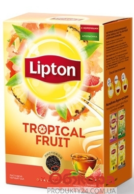 Чай Ліптон 80 г Tropical Fruit – ІМ «Обжора»