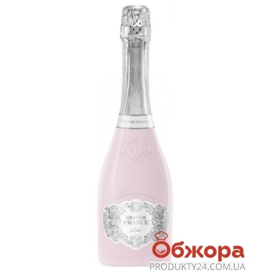 Напій винний Гранд Франсе 0,75л рожеве – ІМ «Обжора»