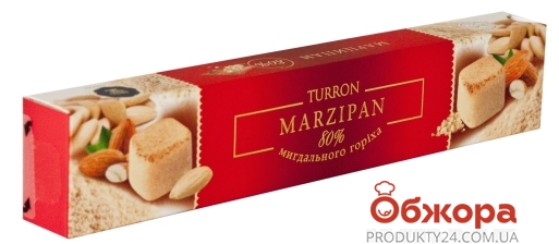 Конфеты "Туррон" марципан, 65 г – ИМ «Обжора»
