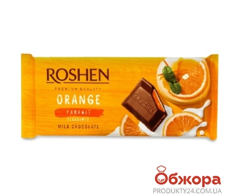 Шоколад "Рошен" апельсиновое парфе, 90 г – ІМ «Обжора»