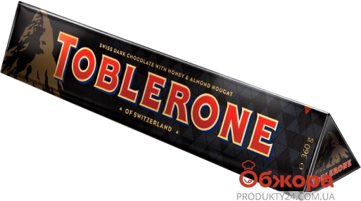 Шоколад Тоблерон 360 г темный – ІМ «Обжора»