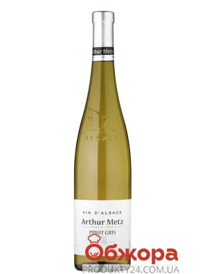 Вино A.Metz Селексьон Пино Гри 0,75 л белое сухое Франция – ИМ «Обжора»