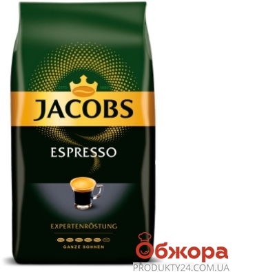 Кава Jacobs Barista 1000г Еспресо зерно – ІМ «Обжора»