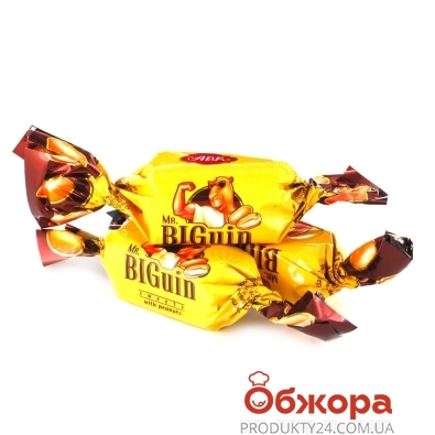Конфеты АВК Mr. BIGuin с арахисом вес – ІМ «Обжора»