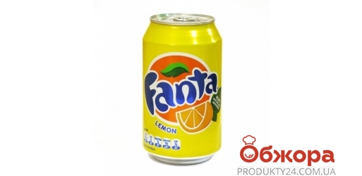 Вода Fanta лимон 0,33 л – ІМ «Обжора»