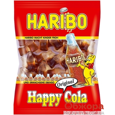 Жевательный мармелад Haribo Cola 150 г – ИМ «Обжора»
