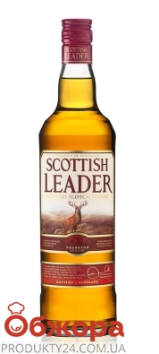 Виски Scottish Leader 0,7 л 12 лет – ІМ «Обжора»