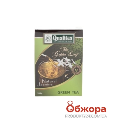 Чай Кволити Зеленый с жасмином 100 г – ИМ «Обжора»