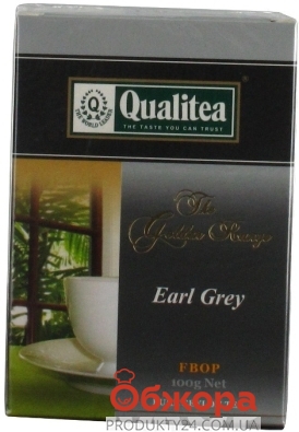 Чай Earl Grey Qualitea 100 г – ИМ «Обжора»