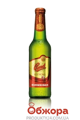 Пиво strong Budweiser 0,33 л – ИМ «Обжора»