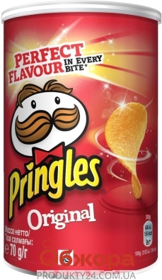 Чипсы Original Pringles 70 г – ИМ «Обжора»
