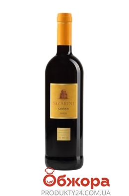 Вино Sizarini К`янті DOC 0,75л чер.сухе Італія – ІМ «Обжора»
