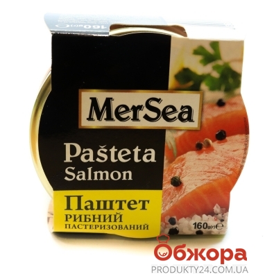 Паштет из лосося MerSea 160 г – ИМ «Обжора»