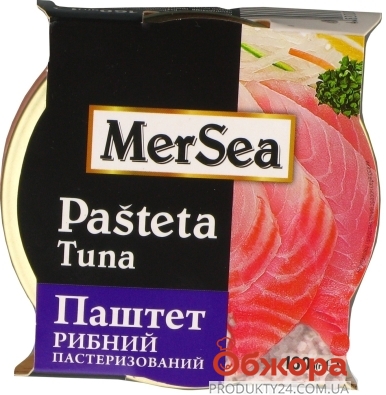 Паштет с тунцом MerSea160 г – ИМ «Обжора»