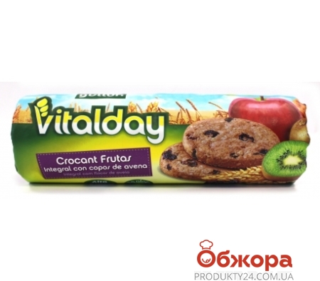 Печенье Gullon Vitalday с крокантом и фруктами 265 г – ИМ «Обжора»
