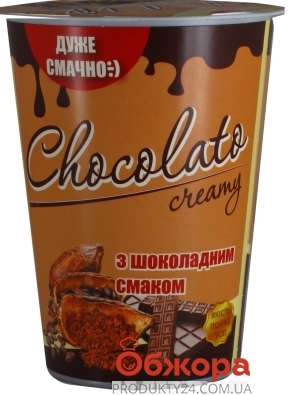Шок крем Chocolato creamy 400г шоколадна – ІМ «Обжора»
