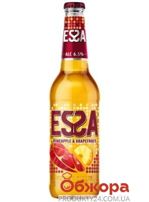Напиток слабоалкогольный ESSA Ананас&Грейпфрут 0,45 л – ИМ «Обжора»