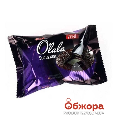 Кекс с жидкой шоколадной начинкой Ulker 70 г O lala Souffle – ИМ «Обжора»