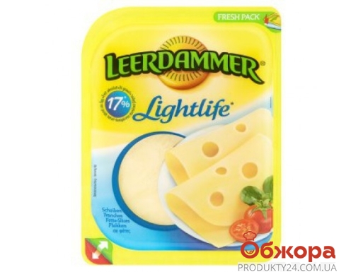 Сир Леердамер Lightlife100г – ІМ «Обжора»