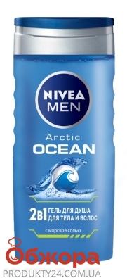 Гель для душа NIVEA MEN OCEAN  2в1 для тела и волос 250 мл – ИМ «Обжора»