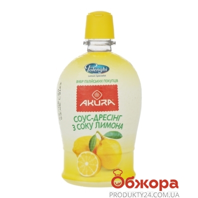 Соус Акура 200мл Дресінг з соку лимона – ІМ «Обжора»