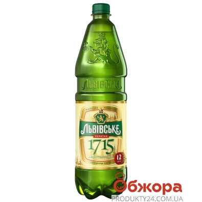 Пиво Львовское 1715 1.25 л – ИМ «Обжора»