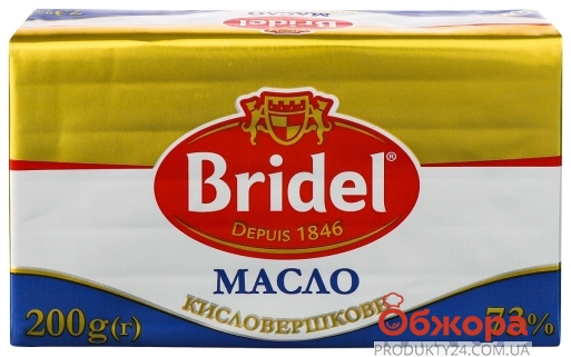 Масло Бридель 73% 200 г – ИМ «Обжора»