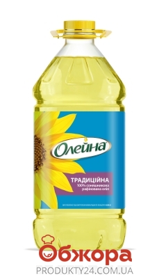 Подсолнечное масло Олейна, 3 л – ИМ «Обжора»