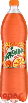 Вода Миринда-Апельсин 1,5л – ІМ «Обжора»