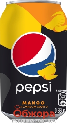 Pepsi Манго 0,33 л – ИМ «Обжора»