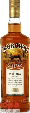 Горілка Zubrowka Zlota 0,7л 37,5% – ІМ «Обжора»
