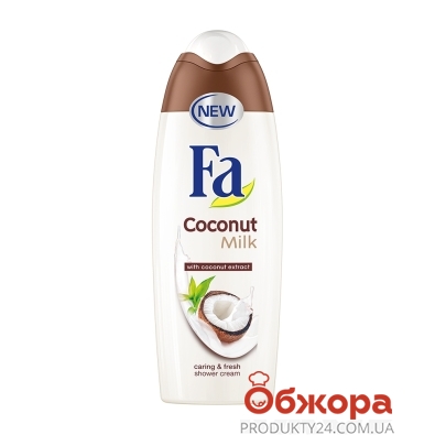Гель д/душу Fa 500мл Coconut Milk – ІМ «Обжора»
