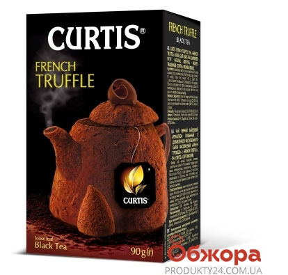Чай  чорний какао-трюфель Curtis 90 г – ІМ «Обжора»