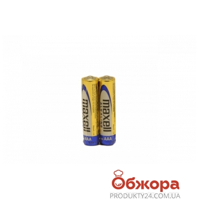 Батарейки Максел (Maxell) LR 03 2PK SHRINK – ИМ «Обжора»