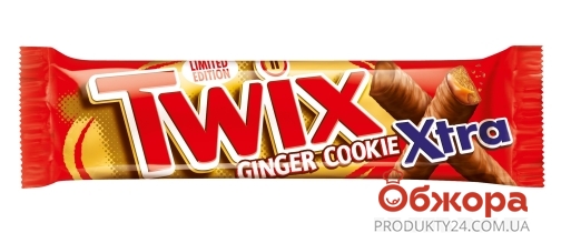 Батончик TWIX EXTRA 75г імбирне печиво – ІМ «Обжора»