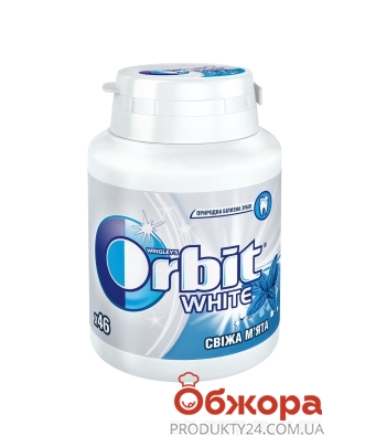 Жвачка Orbit Bottle white freshmint – ИМ «Обжора»