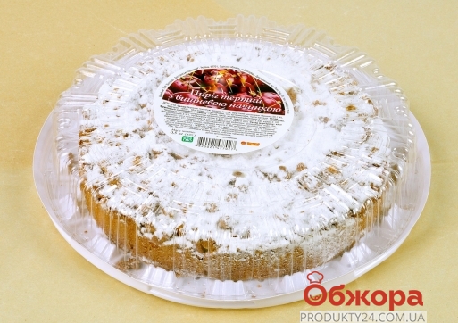 Пирог тертый Одесский с вишней 500 г – ІМ «Обжора»