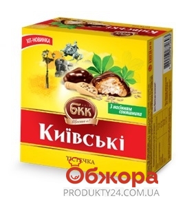 Пирожные БКК  Киевские с подсолнечными семенами – ІМ «Обжора»