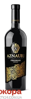 Вино красное полусладкое Азнаурі Aznauri Піросмані 0,75 л – ИМ «Обжора»