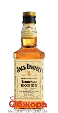 Віскі-лікер Jack Daniels Теннессі Хані 0,5 л – ІМ «Обжора»